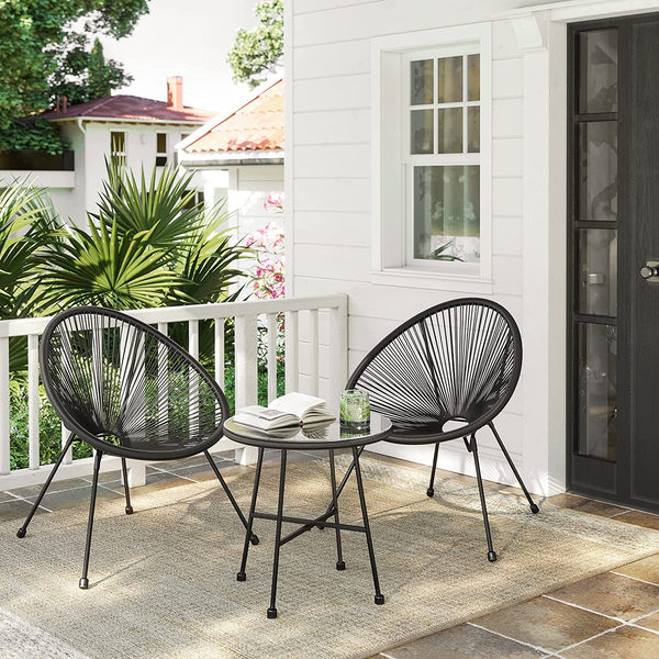 Outdoor Furniture Set – Table & 2 Chairs - Karrari