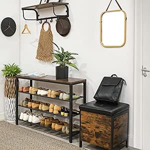Industrial Style Shoe Rack & Organizer - Karrari
