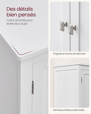 Floor Cabinet with Adjustable Shelves - Karrari