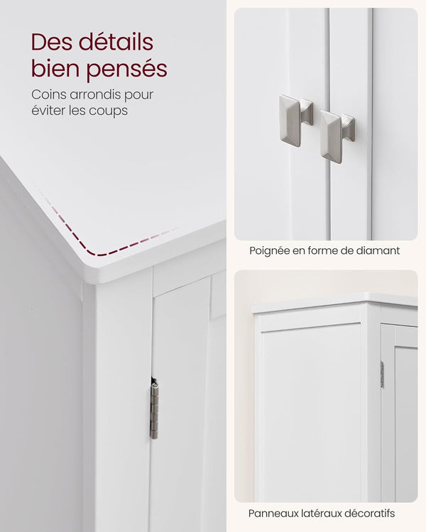 Floor Cabinet with Adjustable Shelves - Karrari