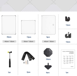 Cube Storage Organizer with Doors & Dividers - Karrari