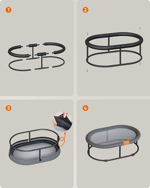 Cat Hammock Bed with Removable Washable Mesh - Karrari