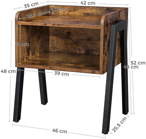 Side Table with Storage - Karrari