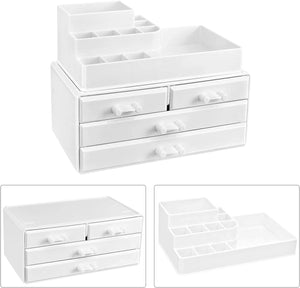 Makeup Organizer with Drawers & Compartments - Karrari