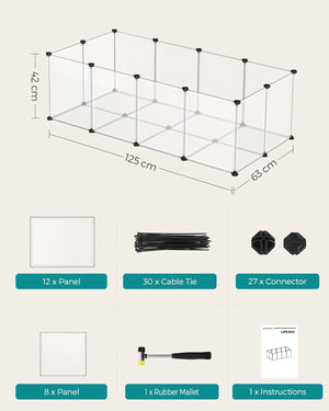 DIY Pet Playpen with Floor - Karrari