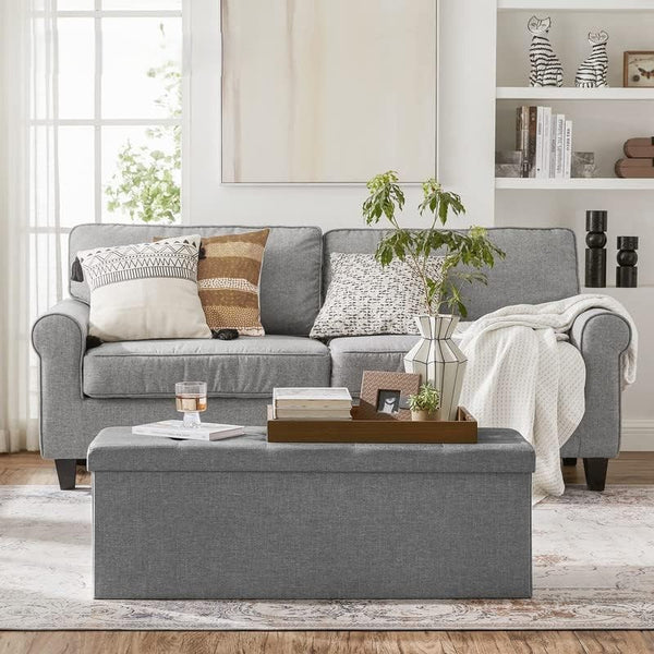 Folding Storage Ottoman Bench - Karrari