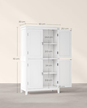 Floor Cabinet with Adjustable Shelves - Karrari