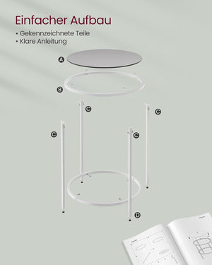 Glass Top Coffee Table - Karrari