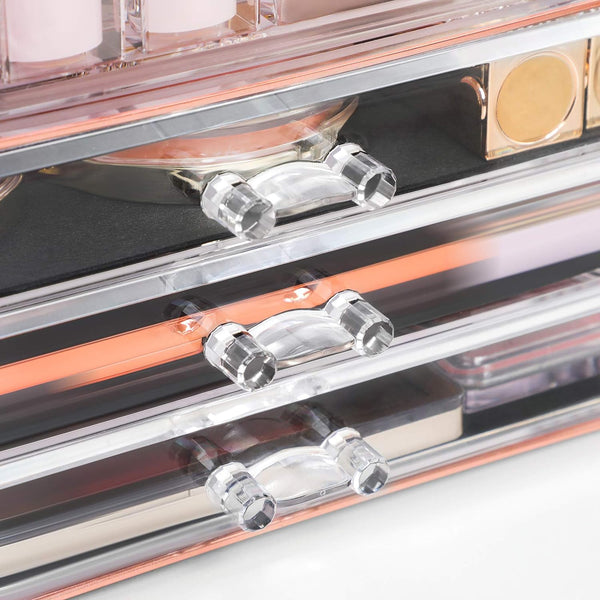 2-Piece Acrylic Makeup Organiser Set - Karrari