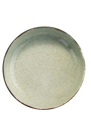 Sage Green Stoneware Dinnerware Set – 12 Piece - Karrari