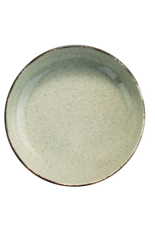 Sage Green Stoneware Dinnerware Set – 12 Piece - Karrari