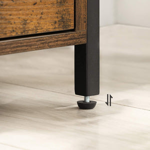 Bedside Table with 2 Drawers - Karrari