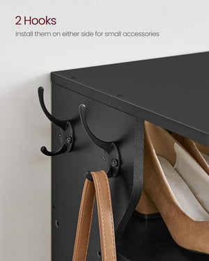 Slim 6-Tier Shoe Rack for Small Spaces - Karrari