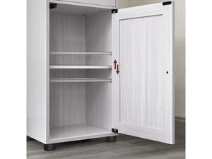Freestanding Bathroom Cabinet with Glass Door - Karrari