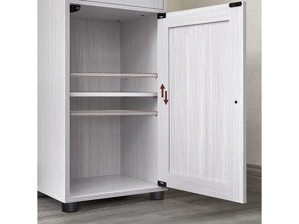 Freestanding Bathroom Cabinet with Glass Door - Karrari