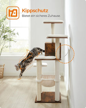 Multi-Tier Cat Scratching Post (Modern Design) - Karrari