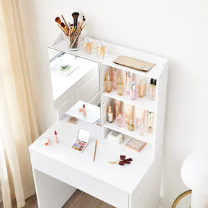 Dressing Table with Mirror & Storage - Karrari