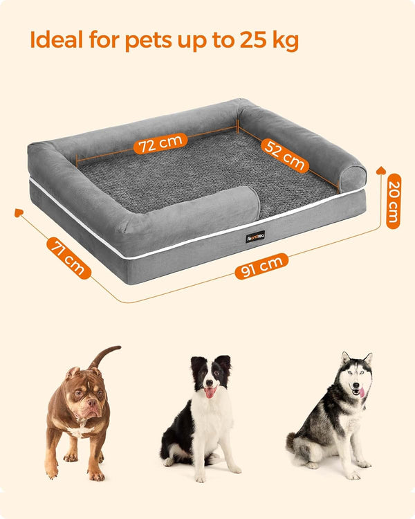 Orthopedic Dog Sofa Bed with Washable Cover - Karrari