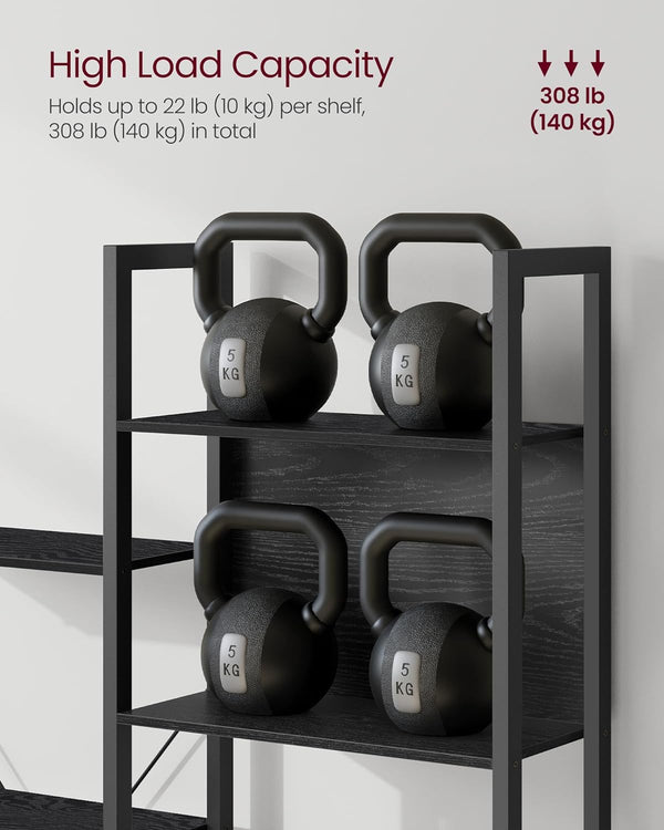 14-Tier Metal Frame Bookcase - Karrari