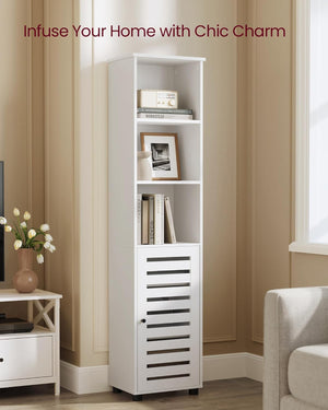 Tall Bathroom Cabinet with Shelves - Karrari