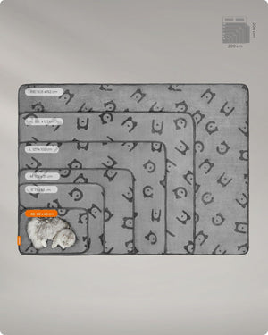 3-Pack Washable Cat Blankets XS (60×40 cm) - Karrari