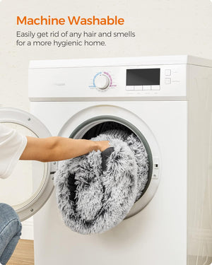 Fluffy Plush Dog Bed with Soft Padding (Washable) - Karrari