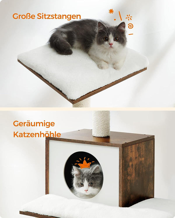 Multi-Tier Cat Scratching Post (Modern Design) - Karrari
