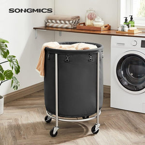 170L Laundry Basket - Wheels & Removable Bag - Karrari
