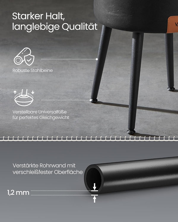 Mid-Century Modern Storage Ottoman Stool - Karrari