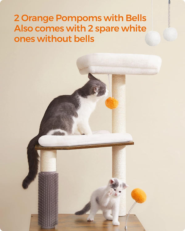 2-in-1 Cat Tree Tower with Litter Box Enclosure - Karrari