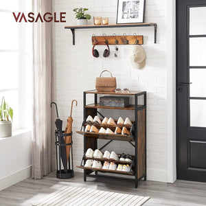 Shoe Cabinet with 2 Compartments (Hallway Storage) - Karrari