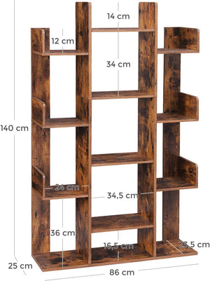 Tree Bookshelf – 13 Shelves - Karrari