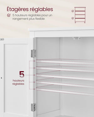 Floor Cabinet with Adjustable Shelves - Karrari