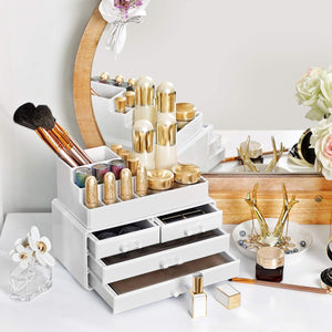 Makeup Organizer with Drawers & Compartments - Karrari