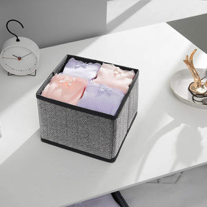 Set of 6 Folding Drawer Dividers (Linenette Fabric) - Karrari