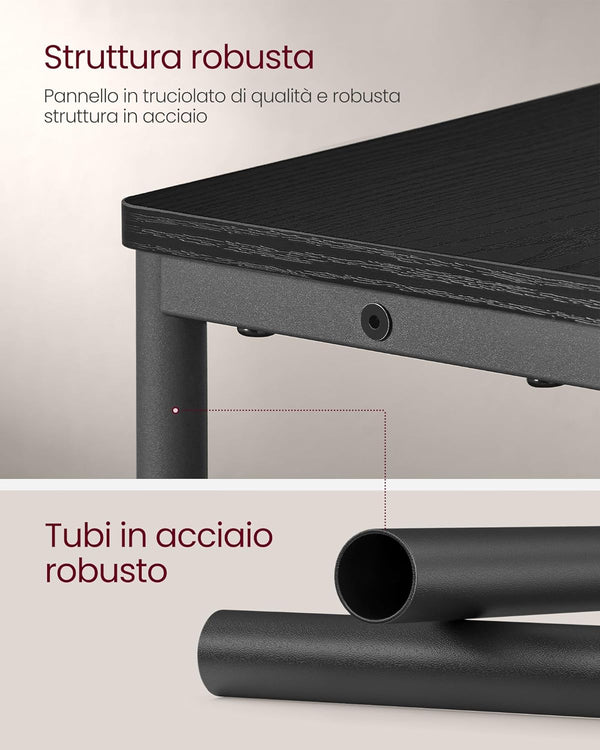 Side Table - Charging Port & Shelves - Karrari