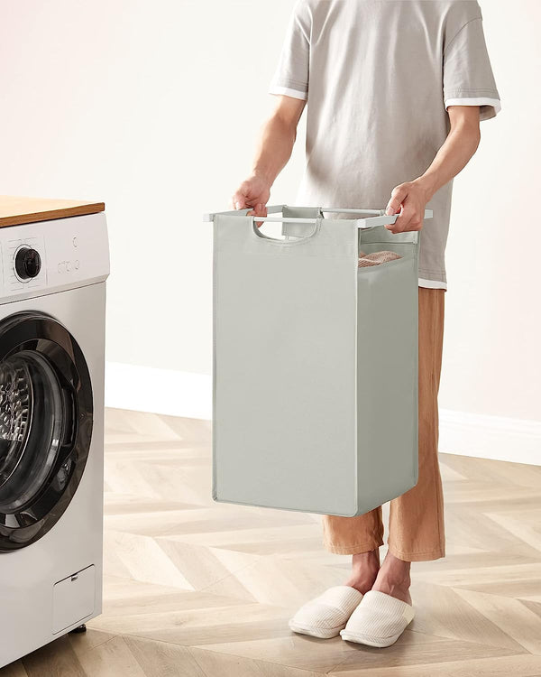 Laundry Hamper - 3 Removable Oxford Fabric Bags - Karrari