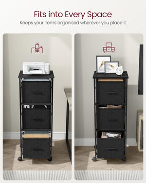 Filing Cabinet with 3 Drawers - Karrari