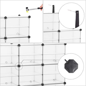 Cube Storage Organizer with Doors & Dividers - Karrari