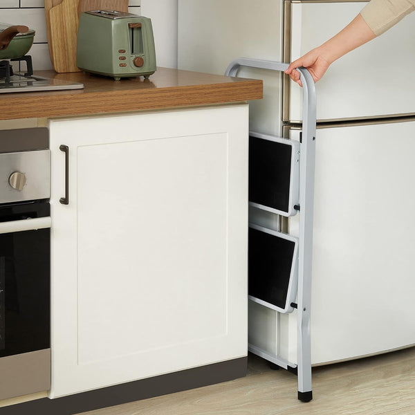 2-Step Folding Ladder with Safety Lock - Karrari