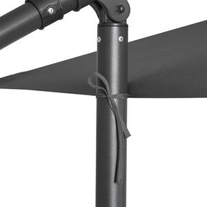 Garden Sunshade Parasol – 3m with LED & Base - Karrari