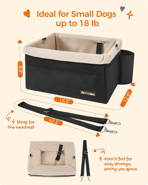 Pet Booster Seat for Small Dogs (Washable Liner) - Karrari