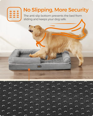 Orthopedic Dog Sofa Bed - Removable Washable Cover - Karrari