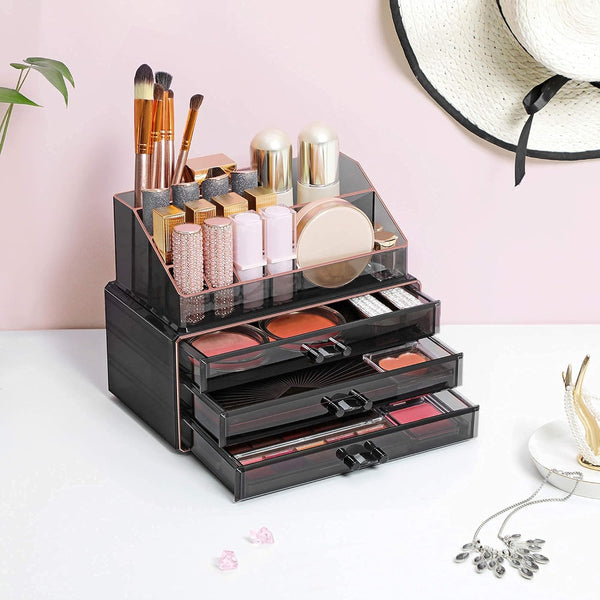 Makeup Organizer with Drawers & Compartments - Karrari