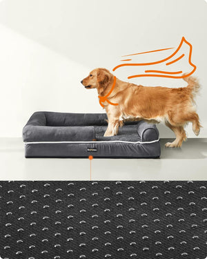 Orthopedic Dog Sofa Bed Removable Washable Cover - Karrari