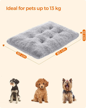 Fluffy Plush Dog Bed with Soft Padding (Washable) - Karrari