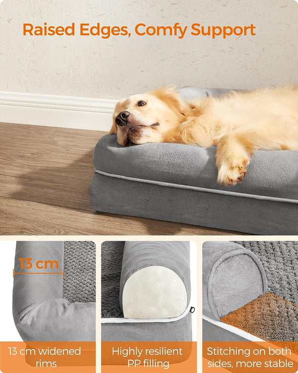 Orthopedic Dog Sofa Bed - Removable Washable Cover - Karrari