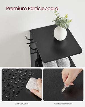 Slim 6-Tier Shoe Rack for Small Spaces - Karrari