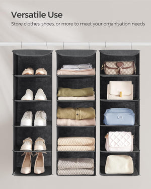 Set of 2 Foldable Hanging Storage Organisers - Karrari