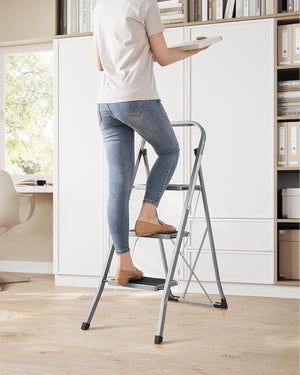3-Step Folding Stepladder (150kg Capacity) - Karrari